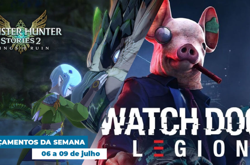  Confira os lançamentos da semana no mundo dos games (06 a 09 de julho)