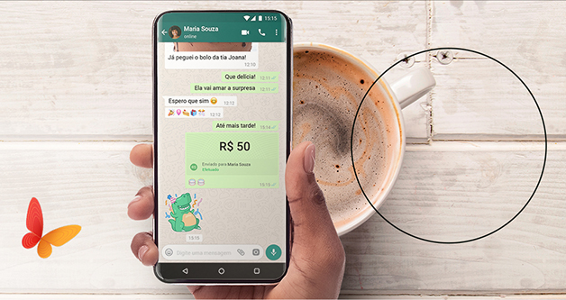  Whatsapp aposta em tecnologia de cartões para transferir dinheiro em tempo real