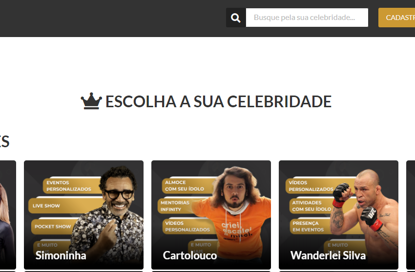  Plataforma Fanstation aposta na conexão entre fãs e celebridades