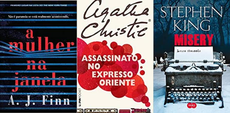  De Agatha Christie à Stephen King: 12 livros com narrativas de tirar o fôlego