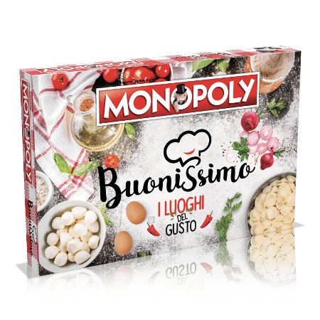  Jogo ‘Monopoly’ ganha versão gastronômica na Itália