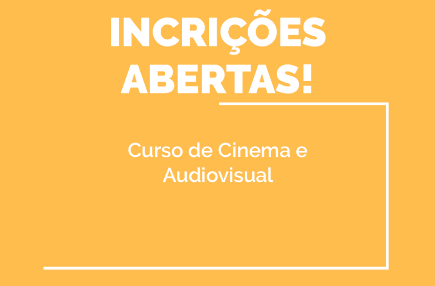  Curso de Cinema e Audiovisual totalmente grátis