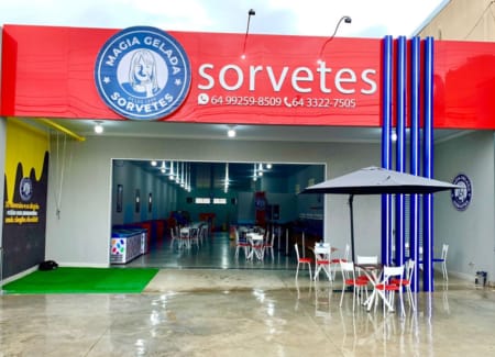  A sorveteria artesanal Magia Gelada reinaugura unidade de Vicente Pires com novo layout e sabores inusitados