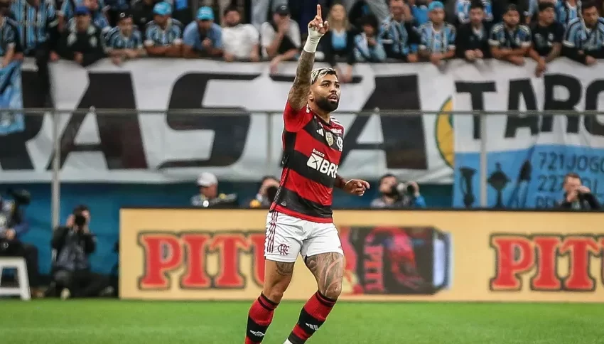  Narrador “perde a linha” com gol de Gabigol, do Flamengo: “Gostoso demais”