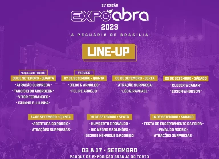  ExpoAbra Brasília – Granja do Torto 2023