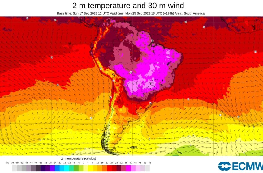  Brasil terá onda de calor excepcional com 40ºC a 45ºC e risco à vida