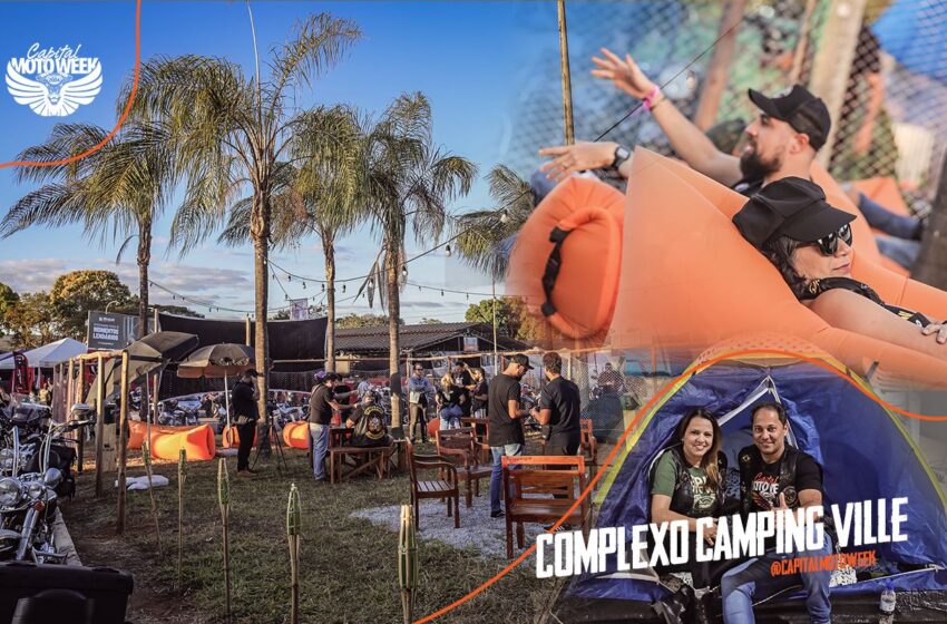  Capital Moto Week lança Camping Ville Outdoor: espaço com barracas fixas e serviço de hospedagem exclusivo